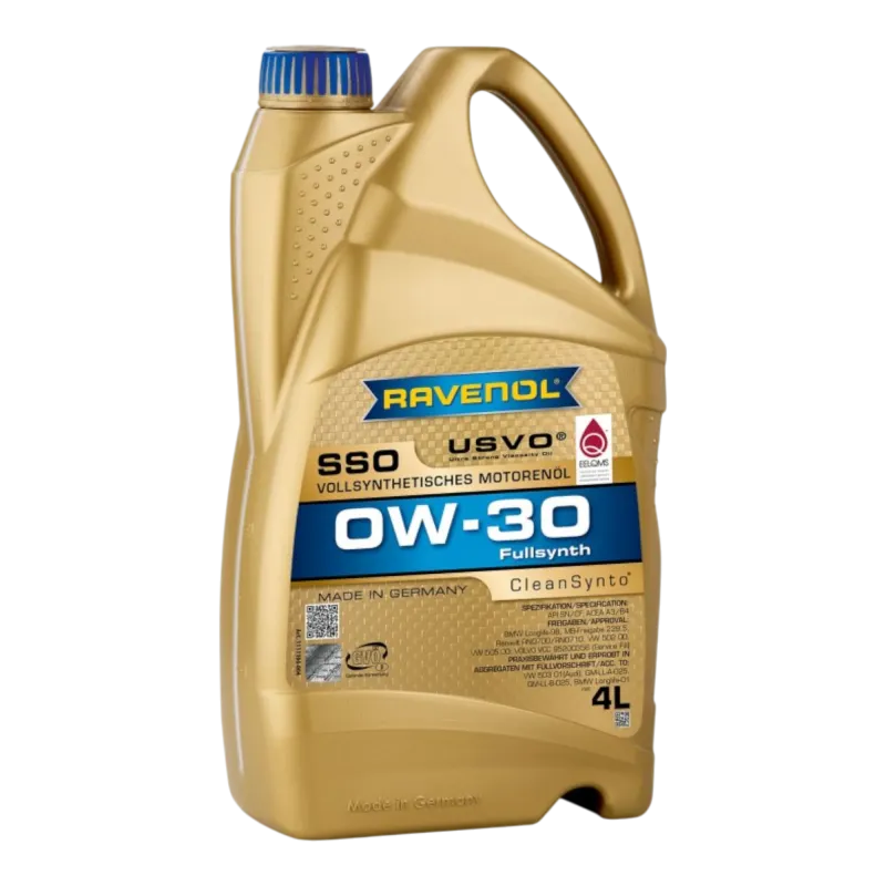 Моторна олива Ravenol SSO 0W-30 (4л) Моторна олива Ravenol SSO 0W-30 (4л)