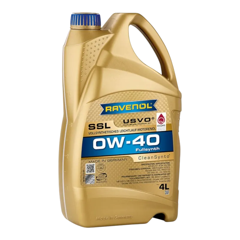 Моторна олива Ravenol SSL 0W-40 (4л) Моторна олива Ravenol SSL 0W-40 (4л)