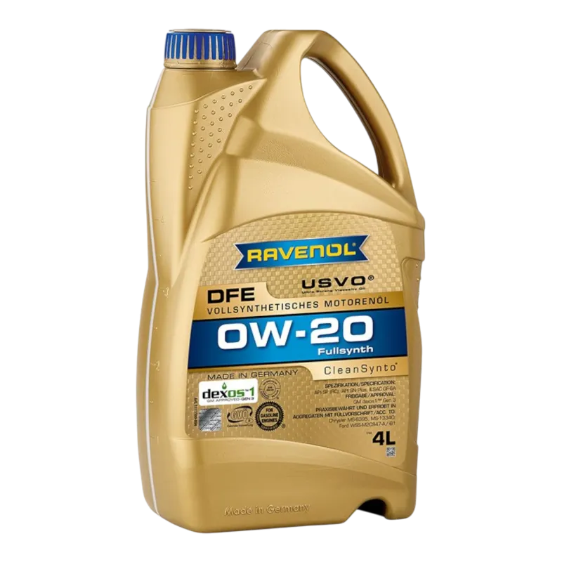 Моторна олива Ravenol DFE 0W-20 (4л)