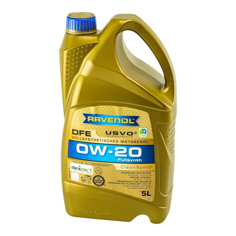 Моторна олива Ravenol DFE 0W-20 (5л)