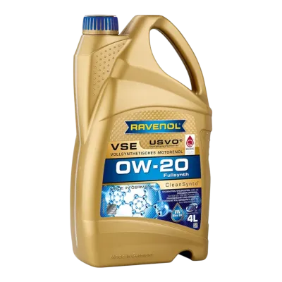 Моторное масло Ravenol VSE 0W-20 (4л)