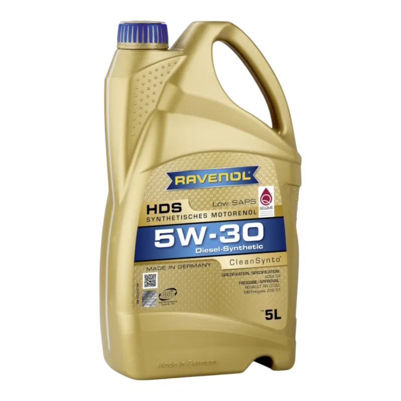 Моторна олива Ravenol HDS 5W-30 (5л) Моторна олива Ravenol HDS 5W-30 (5л)