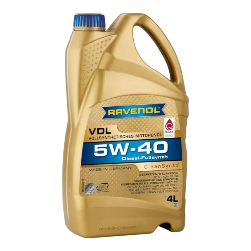 Моторна олива Ravenol VDL 5W-40 (4л) Моторна олива Ravenol VDL 5W-40 (4л)