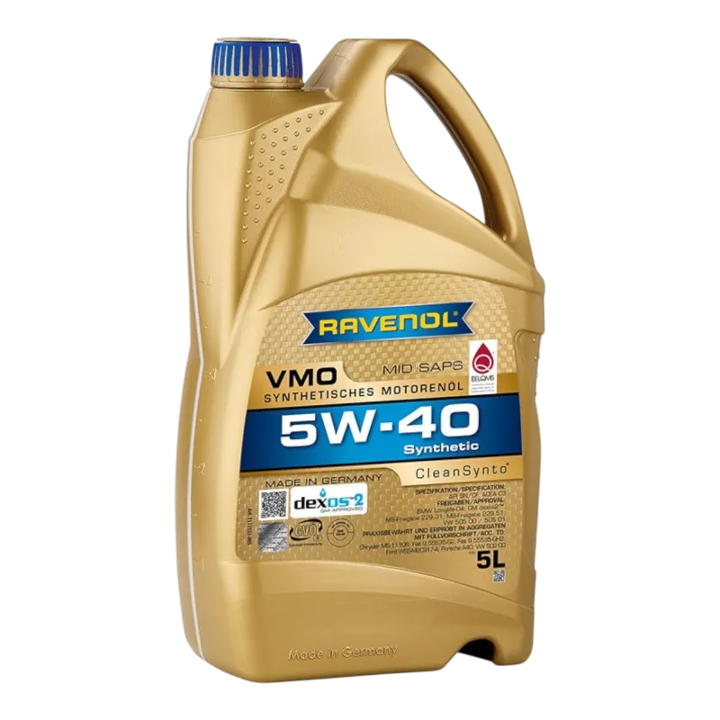 Моторна олива Ravenol VMO 5W-40 (5л) Моторна олива Ravenol VMO 5W-40 (5л)