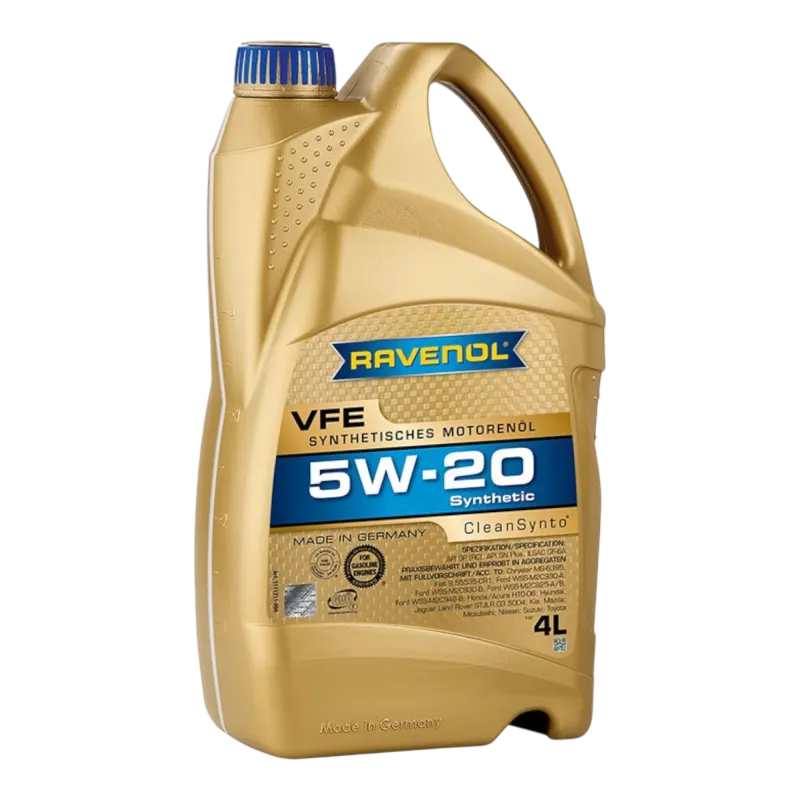 Моторна олива Ravenol VFE 5W-20 (4л) Моторна олива Ravenol VFE 5W-20 (4л)