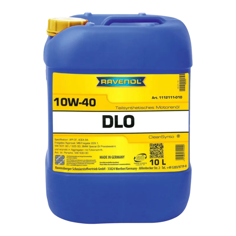 Моторна олива Ravenol DLO 10W-40 (10л)
