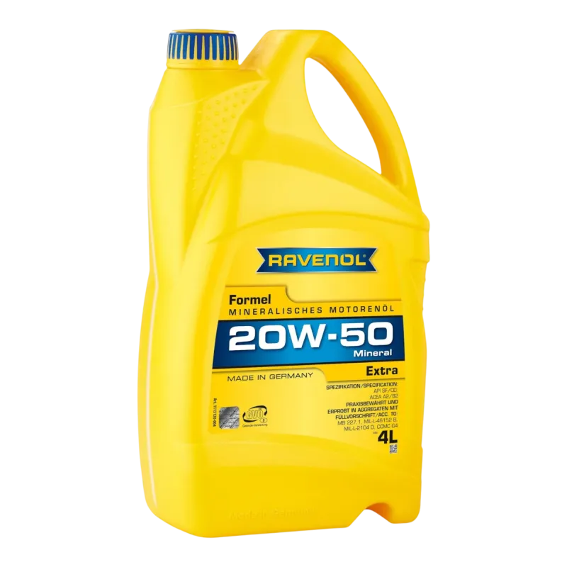 Моторное масло Ravenol Formel Extra 20W-50 (4л)