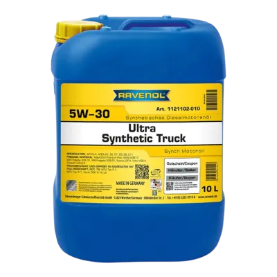 Моторна олива Ravenol Ultra Synthetic Truck 5W-30 (10л)