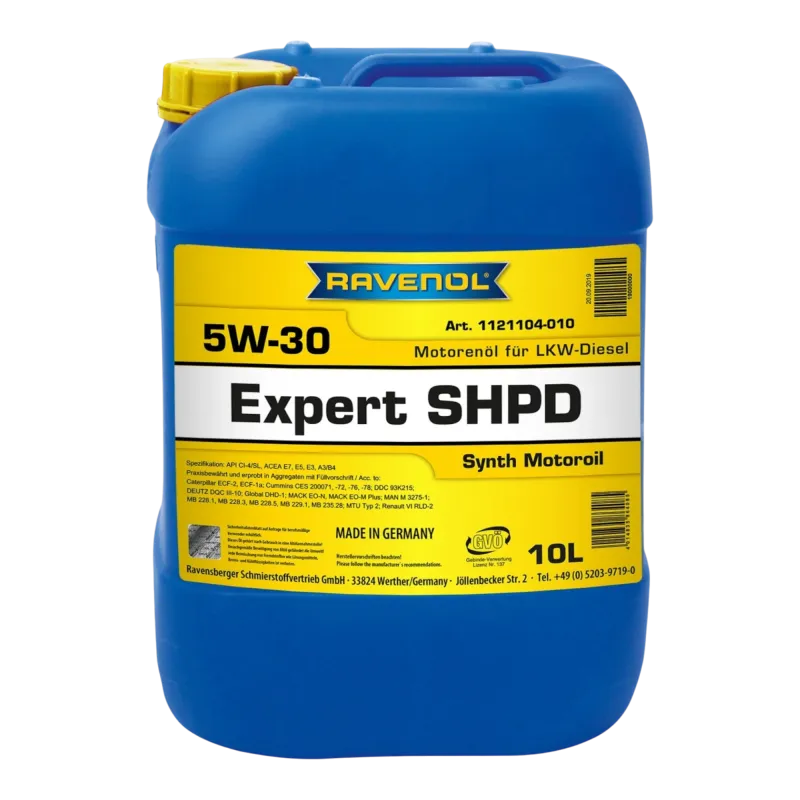 Моторна олива Ravenol Expert SHPD 5W-30 (10л) Моторна олива Ravenol Expert SHPD 5W-30 (10л)