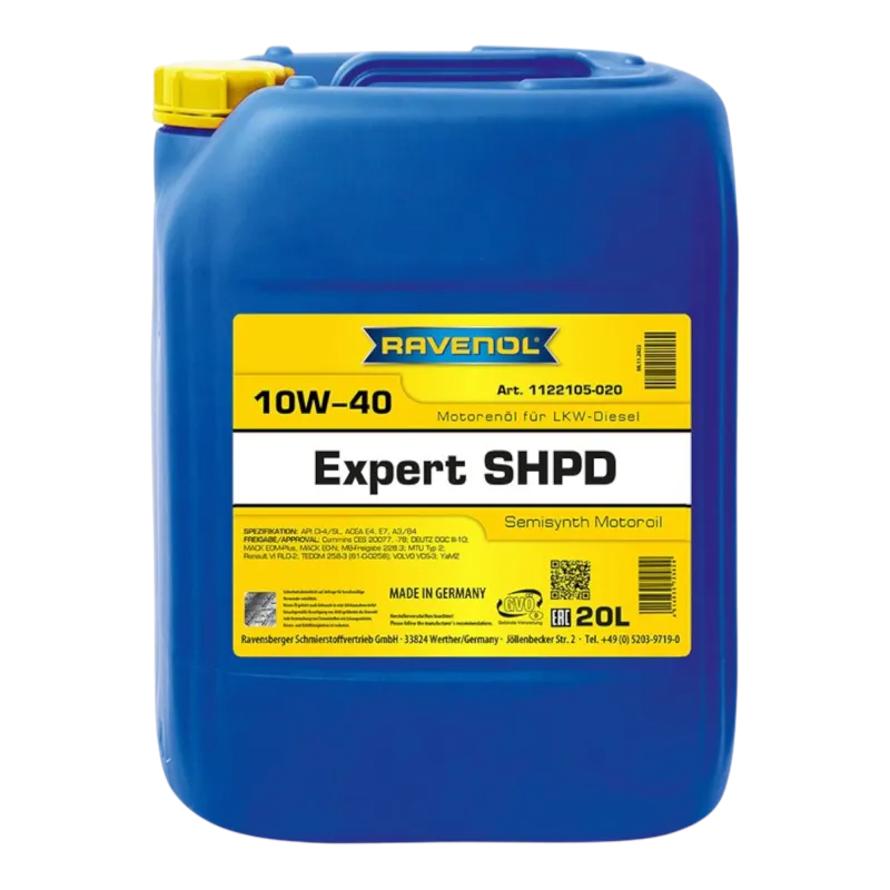 Моторна олива Ravenol Expert SHPD 10W-40 (20л) Моторна олива Ravenol Expert SHPD 10W-40 (20л)