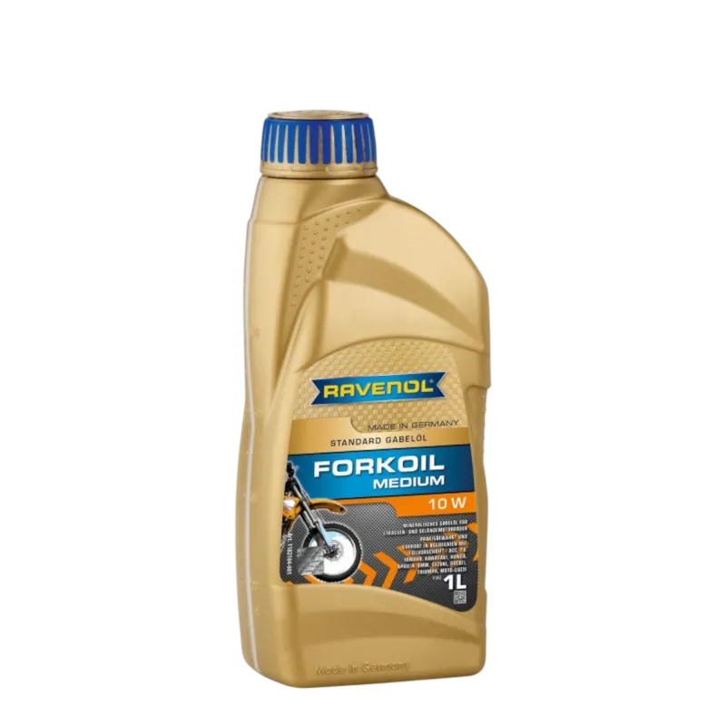 Олива для вилок Ravenol Forkoil Medium 10W (1л)