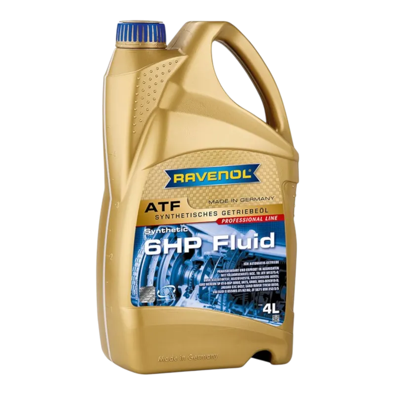 Олива для АКПП Ravenol ATF ZF 6 HP Fluid (4л) Олива для АКПП Ravenol ATF ZF 6 HP Fluid (4л)