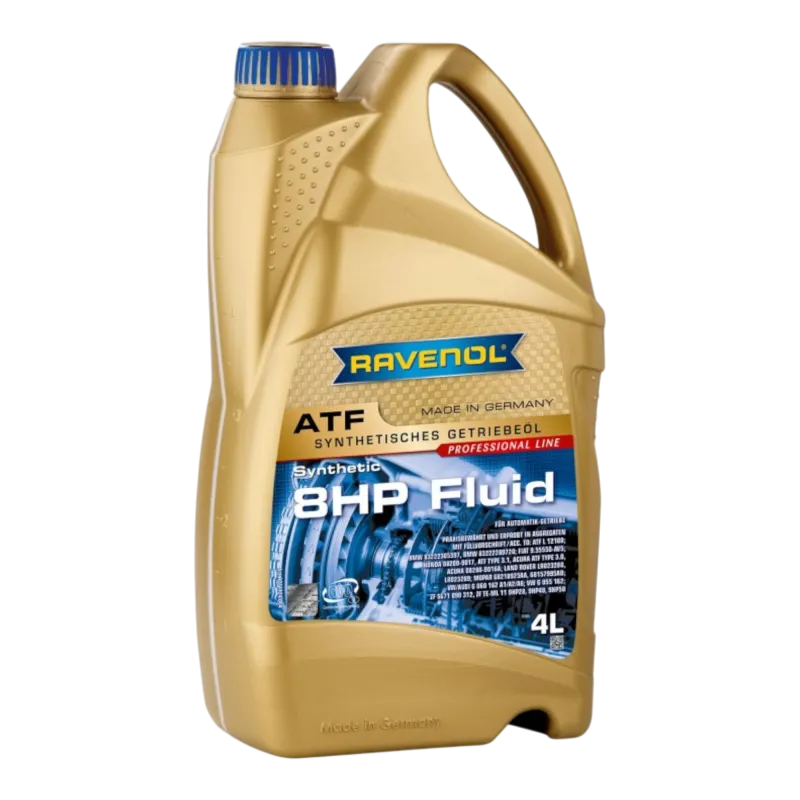 Олива для АКПП Ravenol ATF ZF 8 HP Fluid (4л)