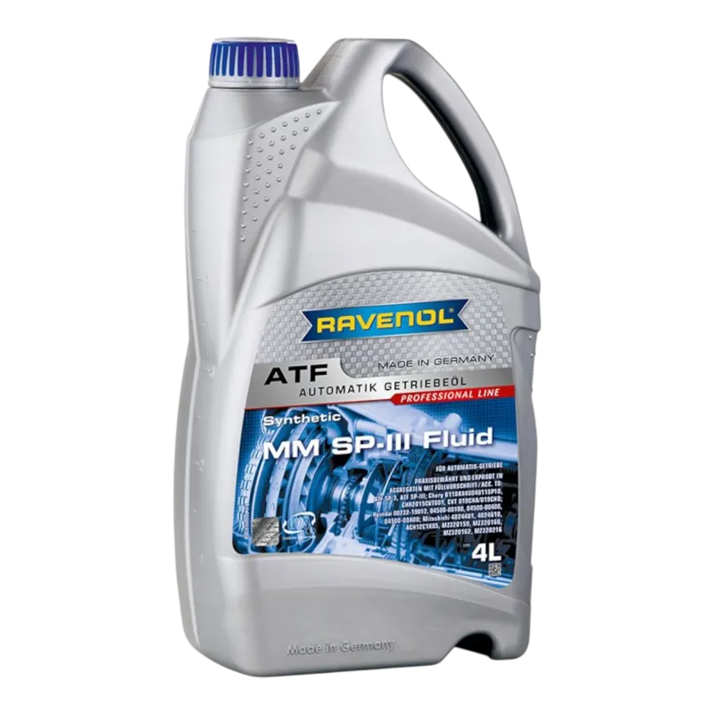 Олива для АКПП Ravenol ATF SP-III (4л)