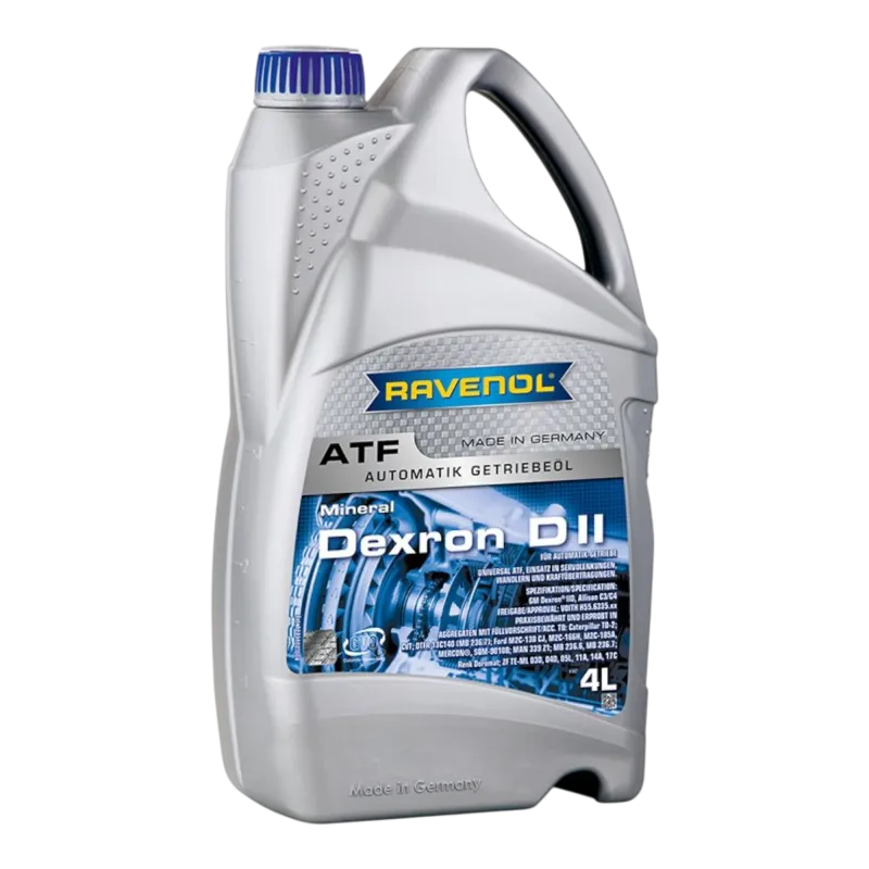 Олива для АКПП Ravenol ATF Dexron II D (4л)