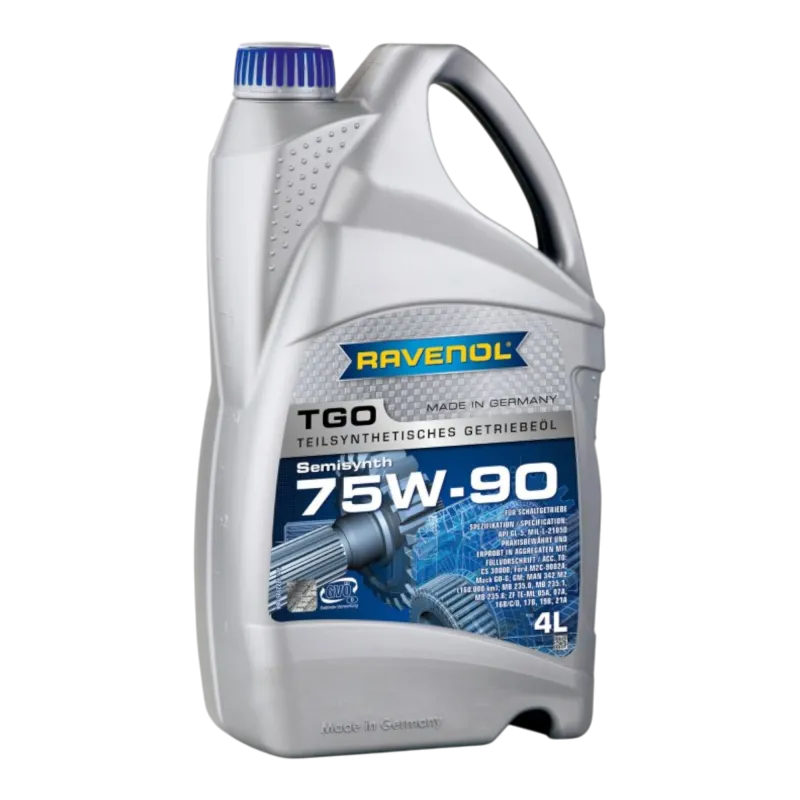 Трансмісійна олива Ravenol TGO 75W-90 (4л)