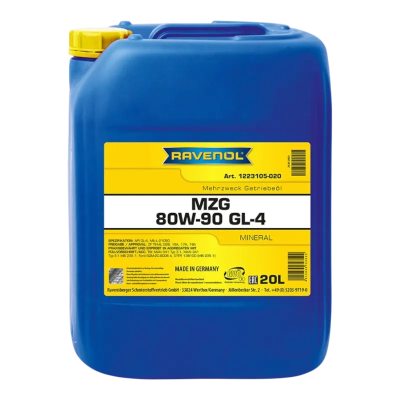 Трансмісійна олива Ravenol MZG 80W-90 (20л)