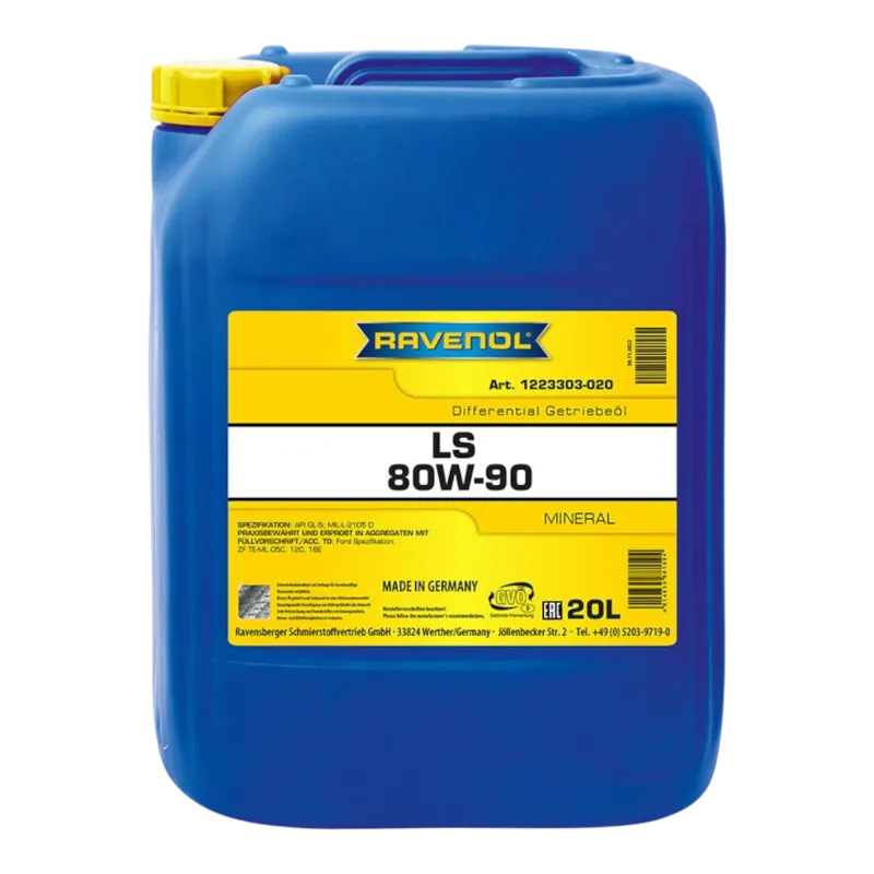 Трансмісійна олива Ravenol LS 80W-90 (20л) Трансмісійна олива Ravenol LS 80W-90 (20л)