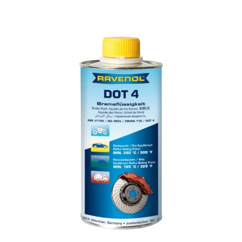 Гальмівна рідина Ravenol DOT-4 (1л)