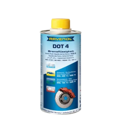Гальмівна рідина Ravenol DOT-4 (500мл)