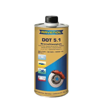 Гальмівна рідина Ravenol DOT-5.1 (1л)