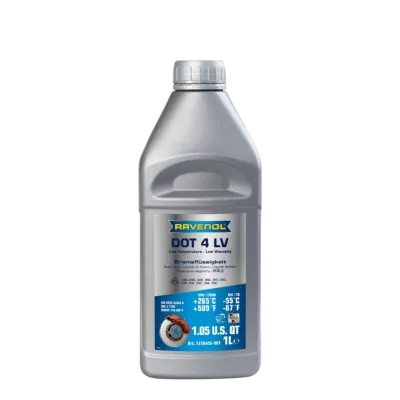 Гальмівна рідина Ravenol DOT-4 LV (1л)
