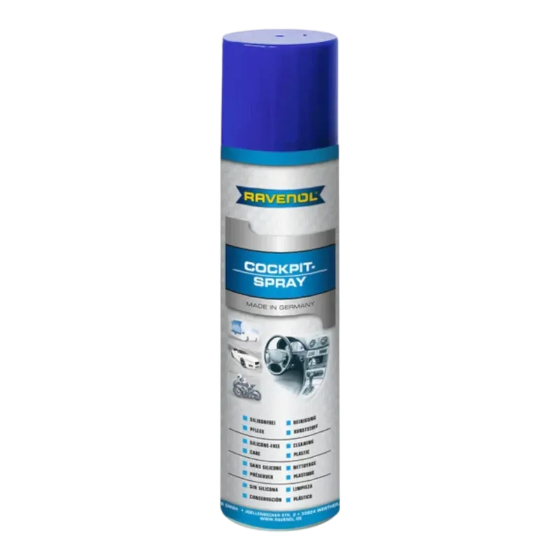 Поліроль для панелі Ravenol Cockpit Spray (400мл)