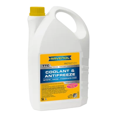 Концентрат антифризу Ravenol TTC C11 жовтий (5л)