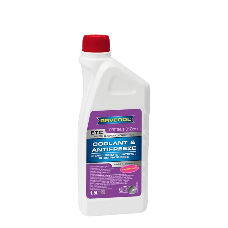 Концентрат антифризу Ravenol ETC C12 evo червоний (1,5л)