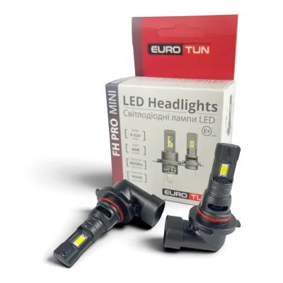 LED-лампа HB3 EuroTun FH PRO 60W 8000Lm 6000K LED-лампа HB3 EuroTun FH PRO 60W 8000Lm 6000K