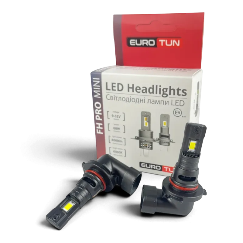 LED-лампа HB3 EuroTun FH PRO 60W 8000Lm 6000K