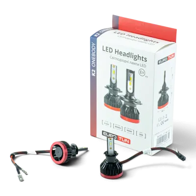 LED-лампа H3 EuroTun K2E 50W 8000Lm 6000K LED-лампа H3 EuroTun K2E 50W 8000Lm 6000K