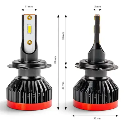 LED-лампа H7 EuroTun K2E 50W 8000Lm 6000K LED-лампа H7 EuroTun K2E 50W 8000Lm 6000K