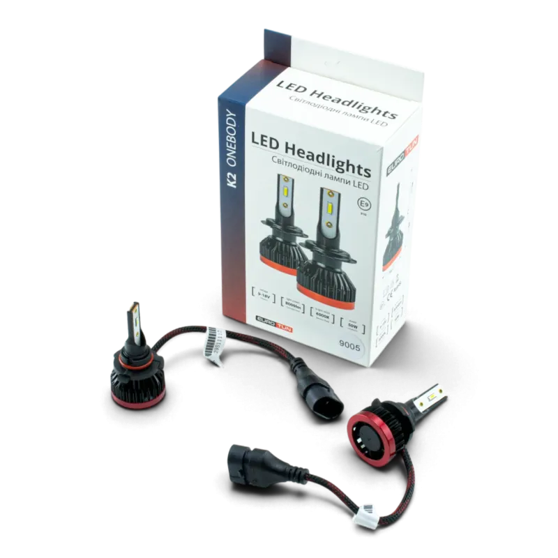 LED-лампа HB3 EuroTun K2E 50W 8000Lm 6000K