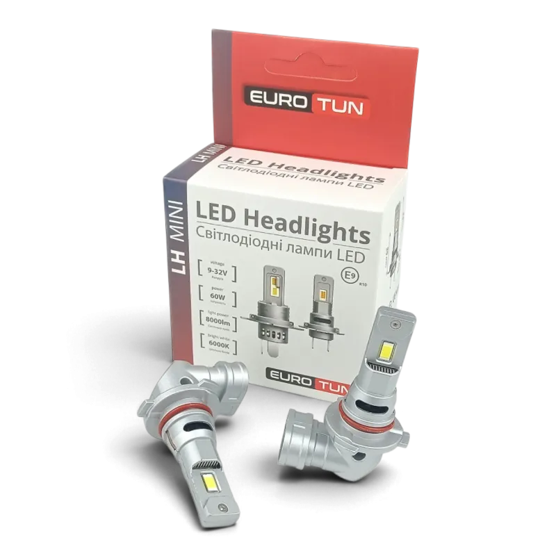 LED-лампа HB4 EuroTun LH 60W 8000Lm 6000K