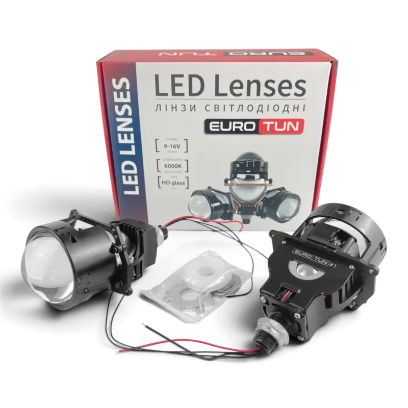 Bi-LED-лінза EuroTun LPL-5058 3″ 65W Bi-LED-лінза EuroTun LPL-5058 3″ 65W