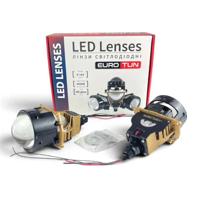 Bi-LED-лінза EuroTun LPL-6068 3″ 80W Bi-LED-лінза EuroTun LPL-6068 3″ 80W