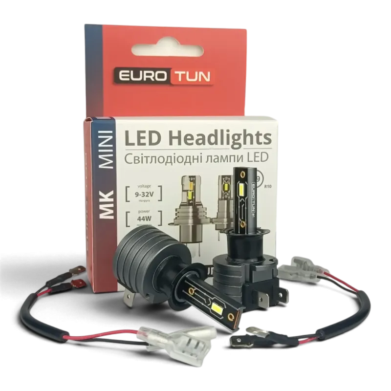 LED-лампа H3 EuroTun MK 44W 4500Lm 6000K