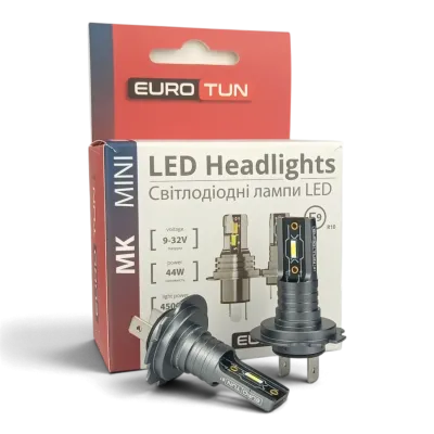 LED-лампа H7 EuroTun MK 44W 4500Lm 6000K