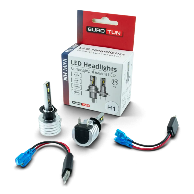 LED-лампа H1 EuroTun NHE 44W 4500Lm 6000K LED-лампа H1 EuroTun NHE 44W 4500Lm 6000K