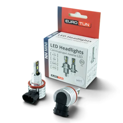 LED-лампа H8/H9/H11/H16 EuroTun NHE 44W 4500Lm 6000K