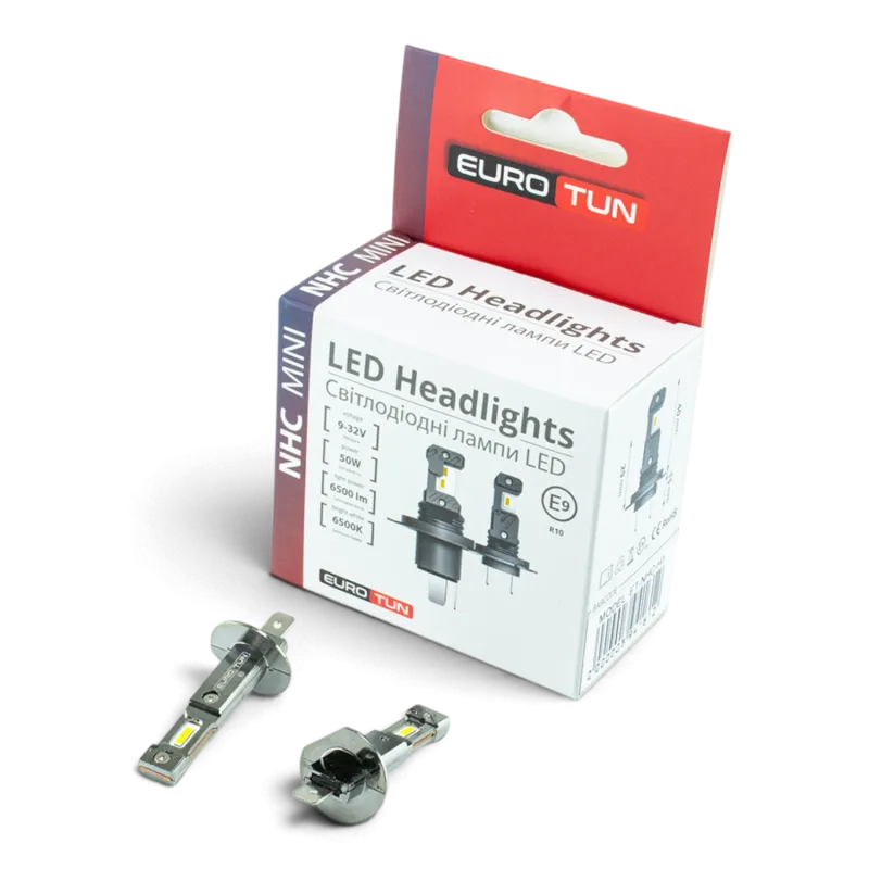 LED-лампа H1 EuroTun NHСE 50W 6500Lm 6000K