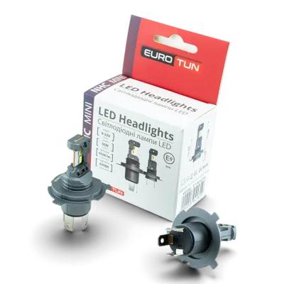 LED-лампа H4 EuroTun NHСE 50W 6500Lm 6000K LED-лампа H4 EuroTun NHСE 50W 6500Lm 6000K