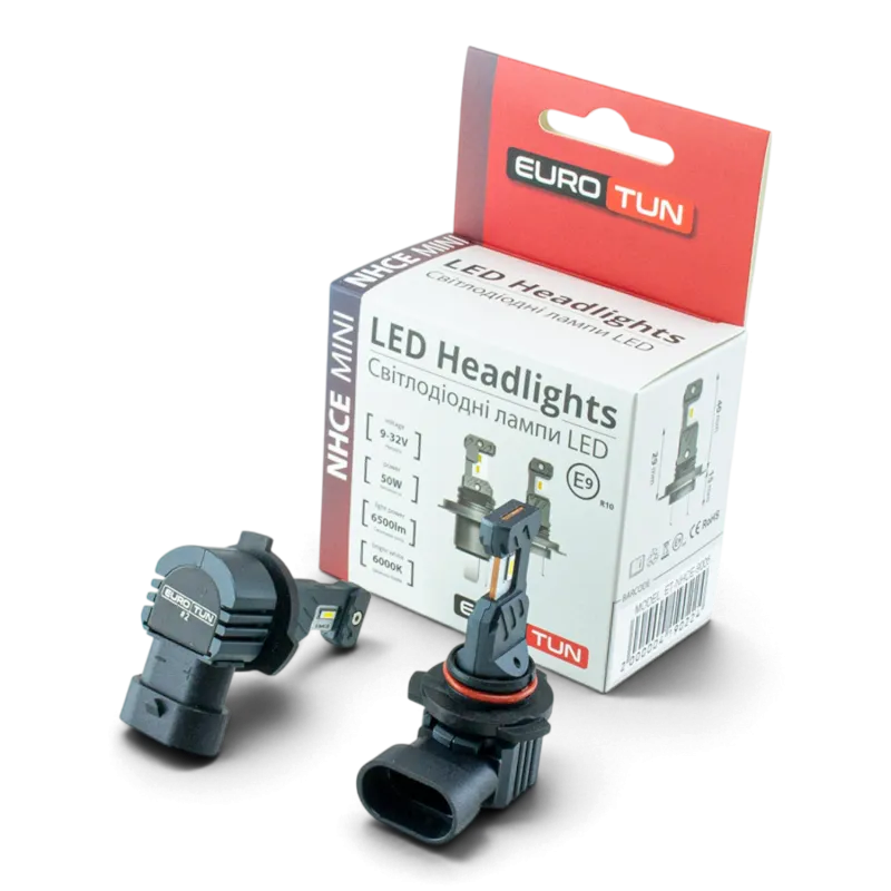 LED-лампа HB3 EuroTun NHСE 50W 6500Lm 6000K LED-лампа HB3 EuroTun NHСE 50W 6500Lm 6000K