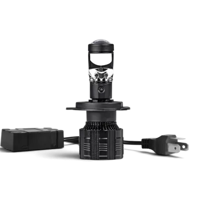 LED-лампа H4 з лінзою EuroTun NL19 60W 10000Lm 6000K CANbus LED-лампа H4 з лінзою EuroTun NL19 60W 10000Lm 6000K CANbus