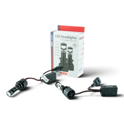 LED-лампа HB3 з лінзою EuroTun NL19 60W 10000Lm 6000K CANbus