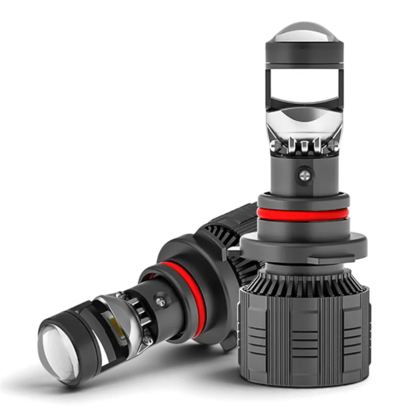 LED-лампа HB4 з лінзою EuroTun NL19 60W 10000Lm 6000K CANbus