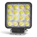 Додаткова LED-фара EuroTun квадратна SPOT 110×110×60 мм 48W Додаткова LED-фара EuroTun квадратна SPOT 110×110×60 мм 48W