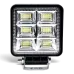 Додаткова LED-фара EuroTun квадратна SPOT 110×110×35 мм 144W 2 функції Додаткова LED-фара EuroTun квадратна SPOT 110×110×35 мм 144W 2 функції
