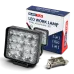 Додаткова LED-фара EuroTun квадратна FLOOD 110×110×35 мм 48W